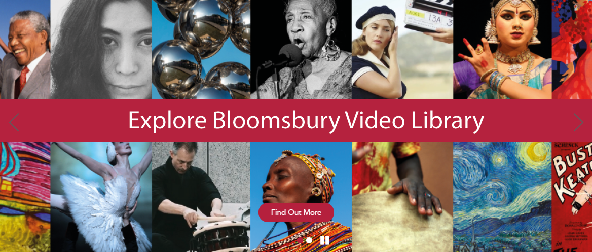 Screenshot of Bloomsbury Video Library